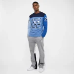 Bandit Europe Blue Navy Long Sleeve Gersey (2)