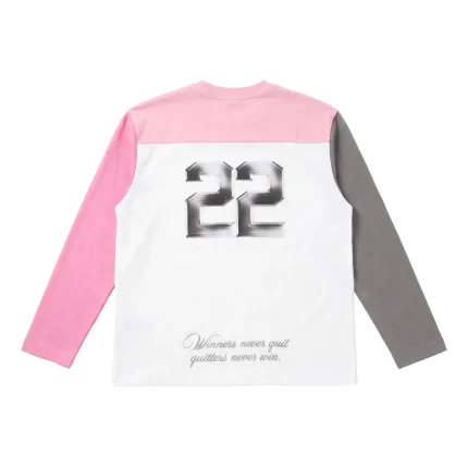 Bandit Europe Pink Grey White Long Sleeve Gersey (1)