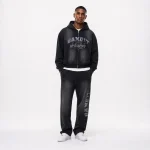 Bandit Europe Tracksuit Ath Dept (Joggers + Hoodie) Tracksuit Black (2)