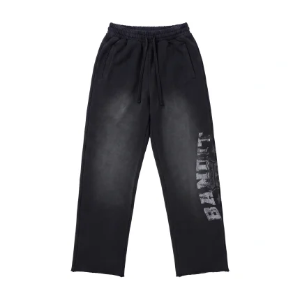 Bandit Europe Tracksuit Ath Dept (Joggers + Hoodie) Tracksuit Black