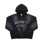 Bandit Europe Tracksuit Ath Dept (Shorts + Hoodie) Tracksuit Black (3)