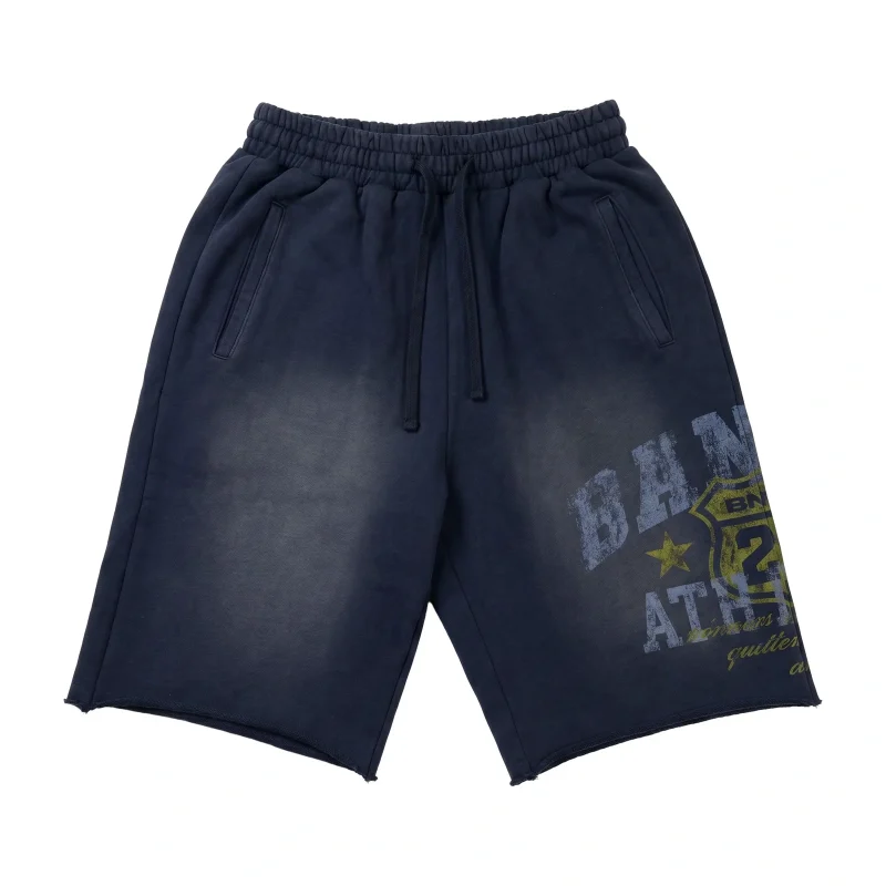 Bandit Europe Tracksuit Ath Dept (Shorts+Hoodie) Navy Tracksuit (1)