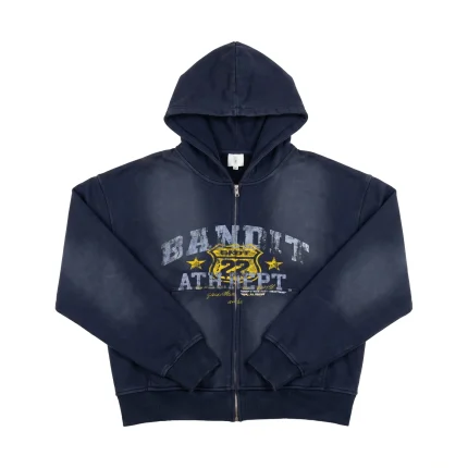 Bandit Europe Tracksuit Ath Dept (Shorts+Hoodie) Navy Tracksuit (2)